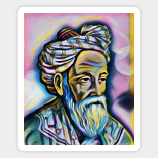 Omar Khayyam Portrait | Omar Khayyam Artwork 12 Magnet